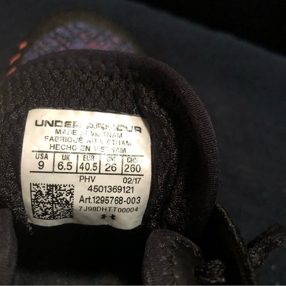 Women’s Under Armour Threadborne Shoes Size 9 - Picture 5 of 8